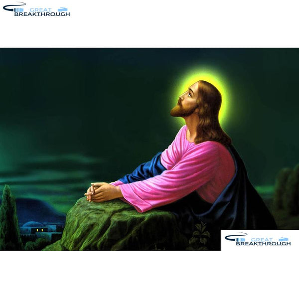 HOMFUN Full Square/Round Drill 5D DIY Diamond Painting "Religious Jesus" Embroidery Cross Stitch 5D Home Decor Gift A15686