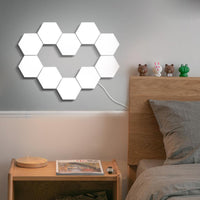 LED Wall Lamps Touch Sensor Quantum Lamp Wall Light home decoration modern Creative Honeycomb Modular Assembly Helios Adsorption