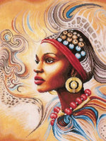 5D Diamond Painting Portrait Full Square/Round Character African Woman Picture Of Rhinestone DIY Diamond Embroidery - Great Breakthrough