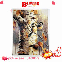 HUACAN 5d Diamond Painting Animal Bird Diamond Art Full Drill Round Embroidery Home Decoration New Arrival Gift