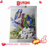 HUACAN 5d Diamond Painting Animal Bird Diamond Embroidery Full Drill Square Picture Of Rhinestones Home Decoration