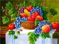 Diamond Painting Fruit And Cup " Fruit Grapes Red Wine " Full Square/Round Drill Resin Embroidery Cross Stitch - Great Breakthrough