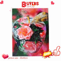 HUACAN 5D DIY Diamond Painting Scenic Full Square Diamond Embroidery Flower Cross Stitch Mosaic Crystal Home Decor