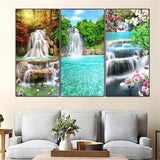 HUACAN 5d Diy Diamond Painting Landscape Diamond Embroidery Sale Full Drill Square Scenery Picture Rhinestone Mosaic Decor Home