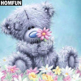 Full Square/Round Drill 5D DIY Diamond Painting Cartoon " Bear " Embroidery Cross Stitch - Great Breakthrough