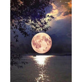 Full Square/Round Drill 5D DIY Diamond Painting Scenic " Moon Scenery " Diamond Embroidery Cross Stitch - Great Breakthrough