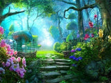 Full Square/Round Drill 5D DIY Diamond Painting Scenic " Cartoon Landscape " Embroidery Cross Stitch - Great Breakthrough