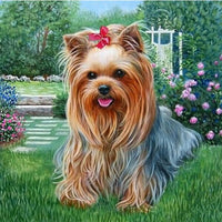Full Square/Round Drill 5D DIY Diamond Painting Animals Pet Dog Embroidery Cross Stitch
