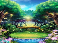 Full Square/Round Drill 5D DIY Diamond Painting Scenic " Cartoon Landscape " Embroidery Cross Stitch - Great Breakthrough