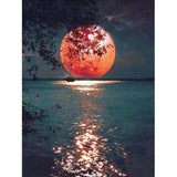 Full Square/Round Drill 5D DIY Diamond Painting Scenic " Moon Scenery " Diamond Embroidery Cross Stitch - Great Breakthrough