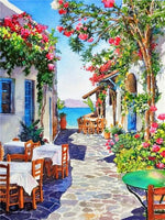 Diamond Painting Scenic Full Square House 5D Diamond Embroidery Sale Street Scenery Cross Stitch Home Decoration - Great Breakthrough