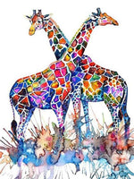 5D DIY Diamond Painting Animals Giraffe Full Square Drill Rhinestone Handcraft Kit Diamond Embroidery Home Decoration - Great Breakthrough