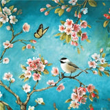 Diamond Painting Floral Cross Stitch Birds And Flowers 5D DIY Diamond Embroidery Full Square/round Rhinestone Of Picture - Great Breakthrough