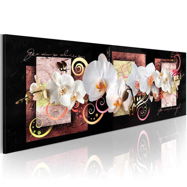 DIY Diamond Painting Floral Orchid Flower Landscape Full Drill Square Round Diamond Embroidery - Great Breakthrough