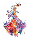 5D DIY Diamond Painting Animals Giraffe Full Square Drill Rhinestone Handcraft Kit Diamond Embroidery Home Decoration - Great Breakthrough