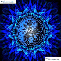 HOMFUN Full Square/Round Drill 5D DIY Diamond Painting "Religious Mandala" 3D Embroidery Cross Stitch 5D Home Decor A14024